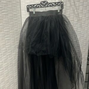 There’s high Low Crinoline Bustle Slip one size